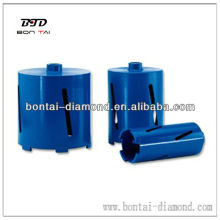 Laser welded dry core drill/ Diamond core bits